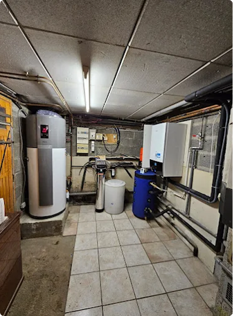 Installation pompe à chaleur